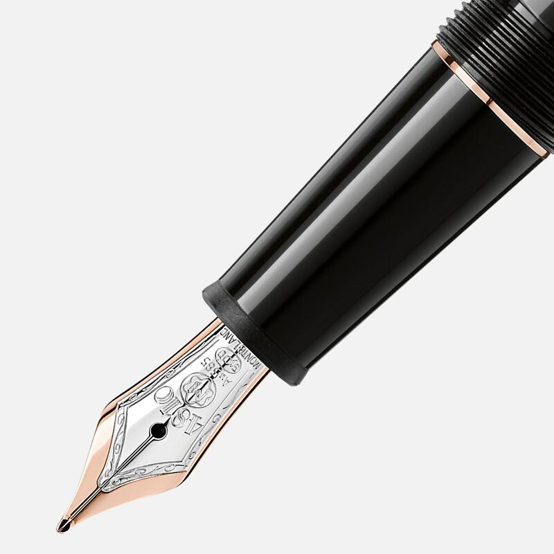 Montblanc Meisterstück Red Gold Fountain Pen 145 image number 1